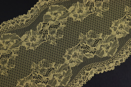 Stretch lace in vanilia gold color 1mb