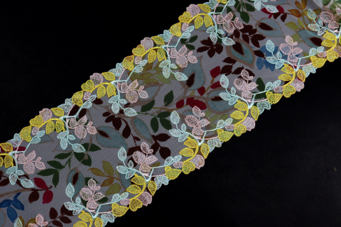 Elastyczny wielokolorowy haft 0,5mb