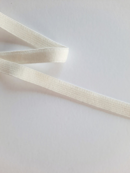 Ivory color strap, stretch 0,8mm