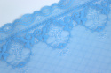 Stretch lace in baby blue color 1mb