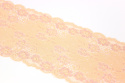 Koronka elastyczna kolor brzoskwinia 1mb