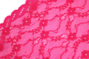 Stretch lace in raspberry color 1mb