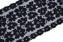 Cute stretch lace in black color 1mb