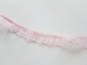 Pink color rubber frill 18mm