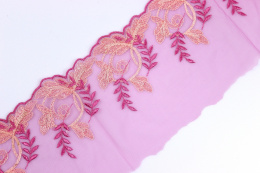 Stretch lace in pink color 1,1mb