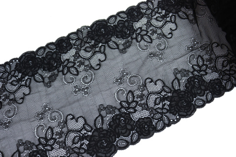Wide stretch lace in dark color 1mb