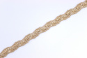 Narrow lace in beige color 1mb