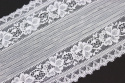 Stretch lace in white color 1mb