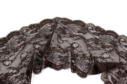 Stretch lace in chocolate color 1mb