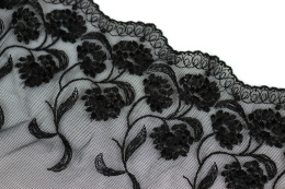 Stretch embroidery lace on tulle 1,6mb