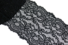 Cute stretch lace in dark color 1mb