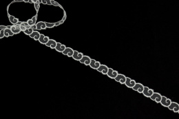 Śmnietankowa taśma ozdobna 1mb