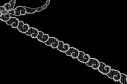 Śmnietankowa taśma ozdobna 1mb