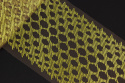 Stabilny haft w kolorach nude i żółtym 0,5mb