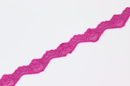 Stretch lace in raspberry color 1mb